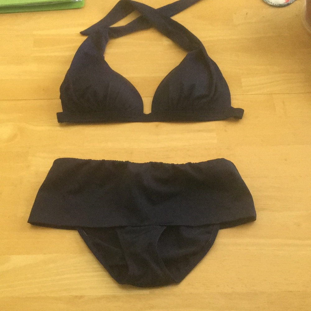Venus navy two piece bikini